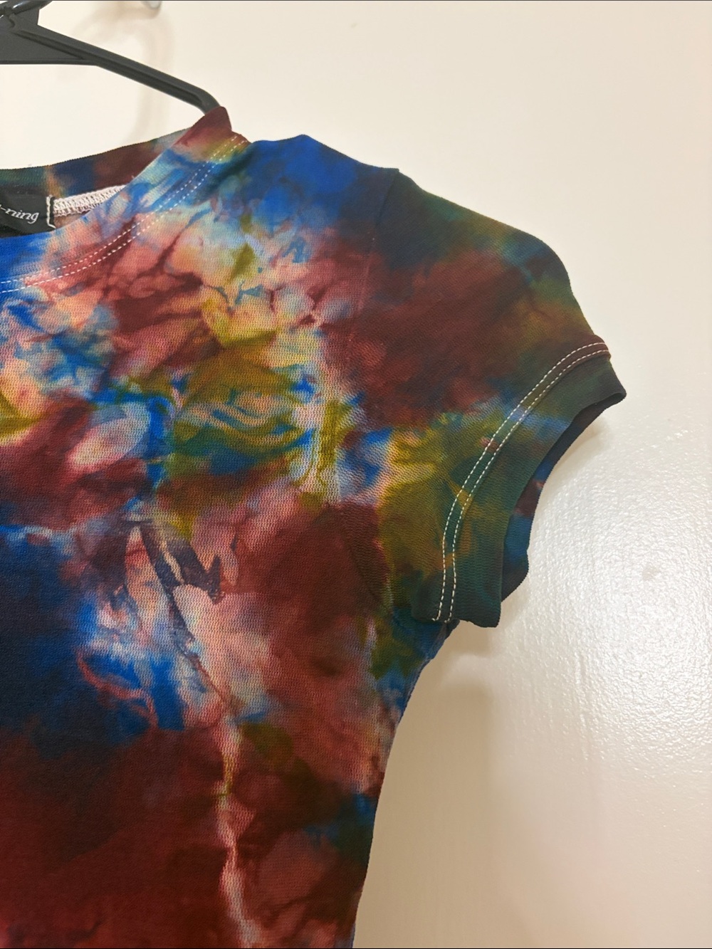 Christopher & Banks Multicolor Tie-Dye Short Sleeve Tee - Picture 3 of 5